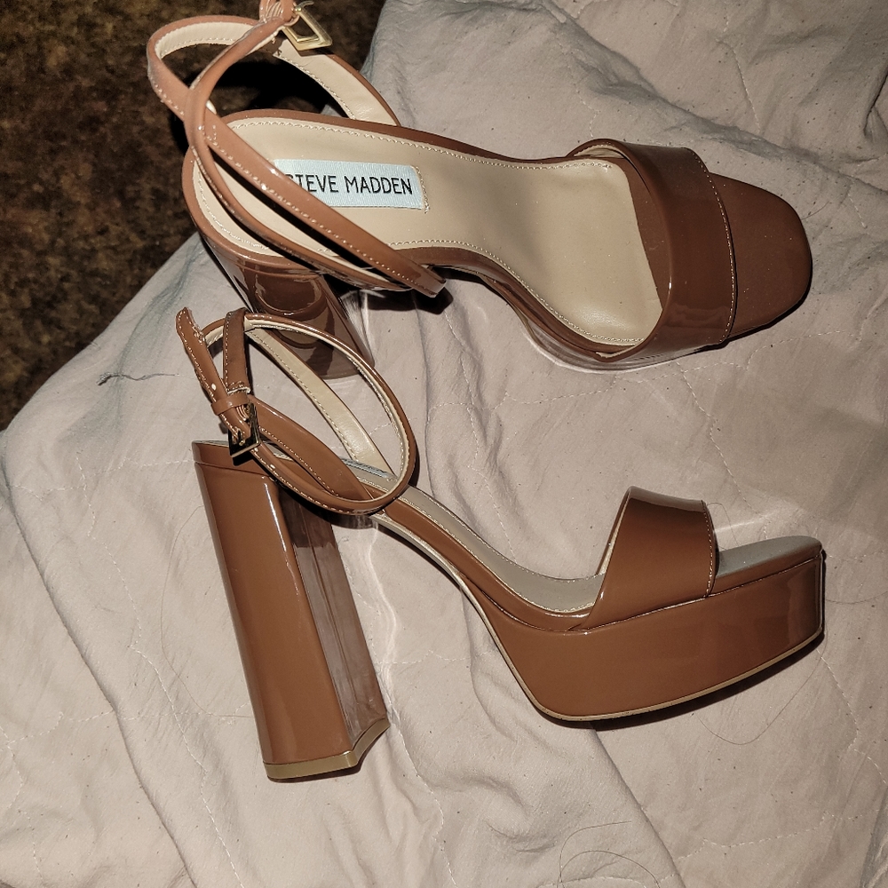 Steve Madden chunky heels